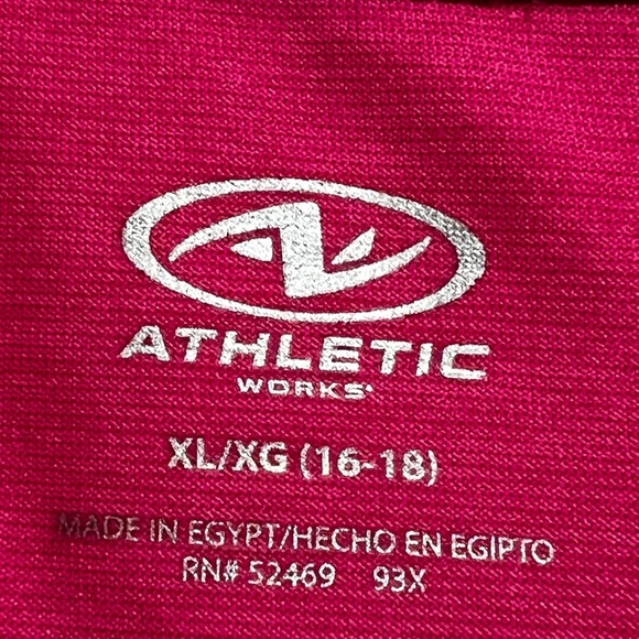 Athletic Works Sleeveless Neon Pink Workout Top Size XL - Picture 4 of 5